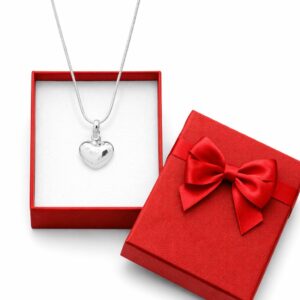 Srebrny naszyjnik 925 z serduszkiem