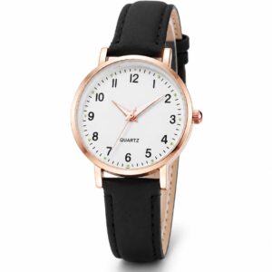Zegarek damski Quartz - czarny pasek